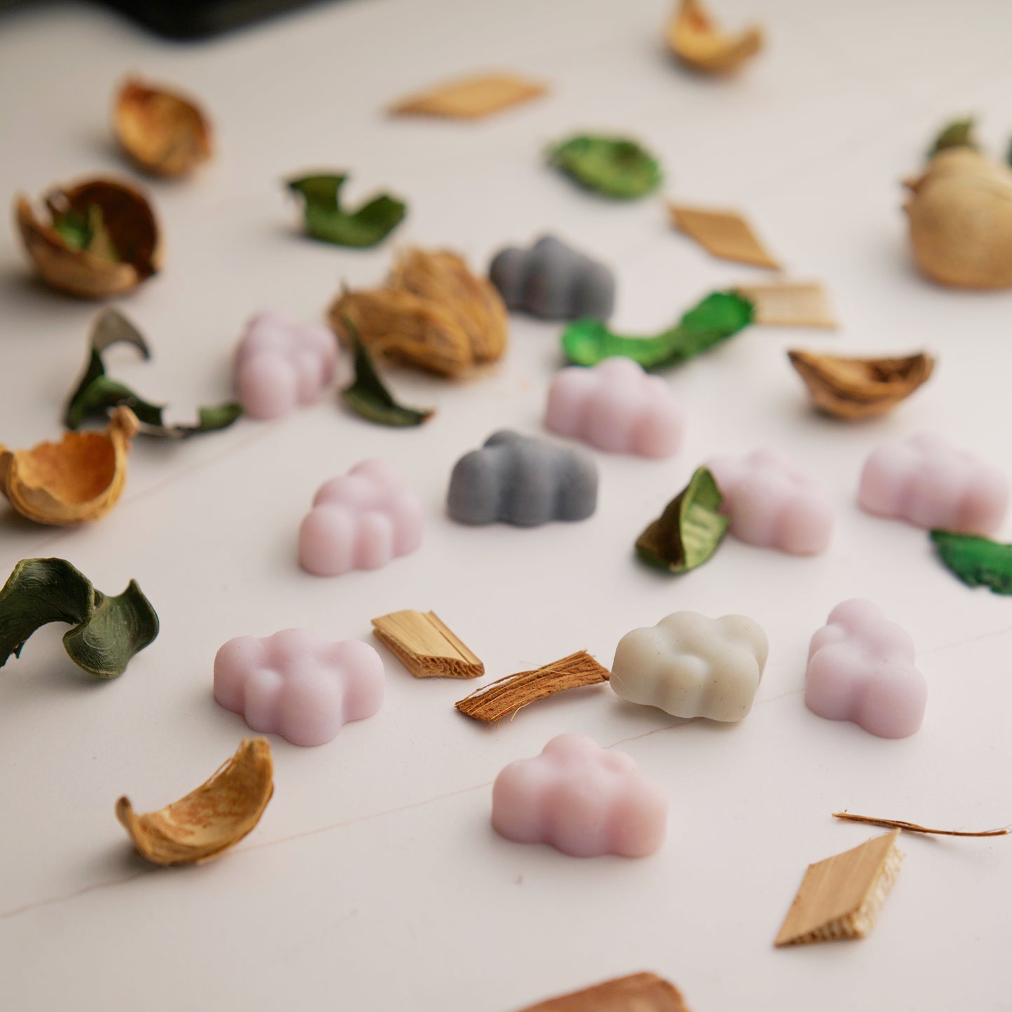 Travel Set - Cloud-Shaped Pet Cold-Processed Soap